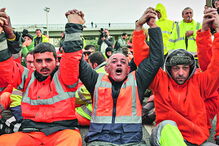 Precários do Porto de Setúbal uniram-se no protesto