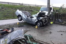 Despiste contra muro mata jovem na IP3 em Tondela