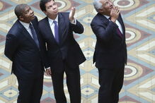 António Costa e João Lourenço no Porto