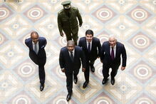 António Costa e João Lourenço no Porto