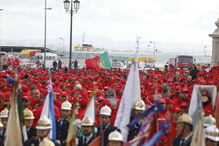 Bombeiros manifestam-se em Lisboa