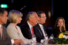 Marcelo Rebelo de Sousa assistem ao Juramento de Hipócrates de 400 jovens