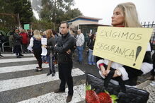 Protestos na EB 2,3 Mário de Sá Carneiro, em Camarate, Loures