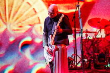 O Smashing Pumpkins ao vivo, em 2018