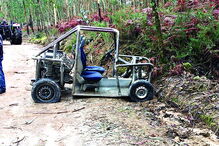 Protótipo construído pelo estudante e pelo pai 