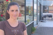 Cristina Tavares, funcionária da Empresa de cortiça 'Fernando Couto-Cortiças'