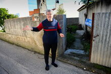 Uma das vizinhas que deu ajuda