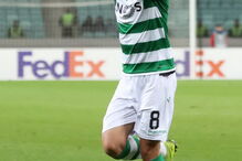 Jogo entre Qarabag e Sporting para a Liga Europa	