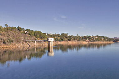 Castelo de Bode,  que abastece Lisboa, regista um volume  de 76,6% 