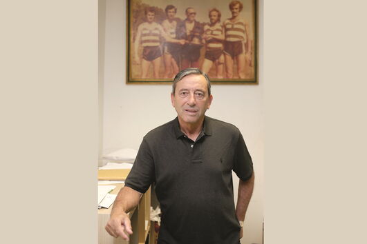 O antigo atleta Fernando Mamede