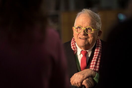O artista britânico David Hockney