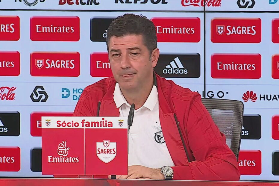 Benfica, Rui Vitória, presidente do Benfica
