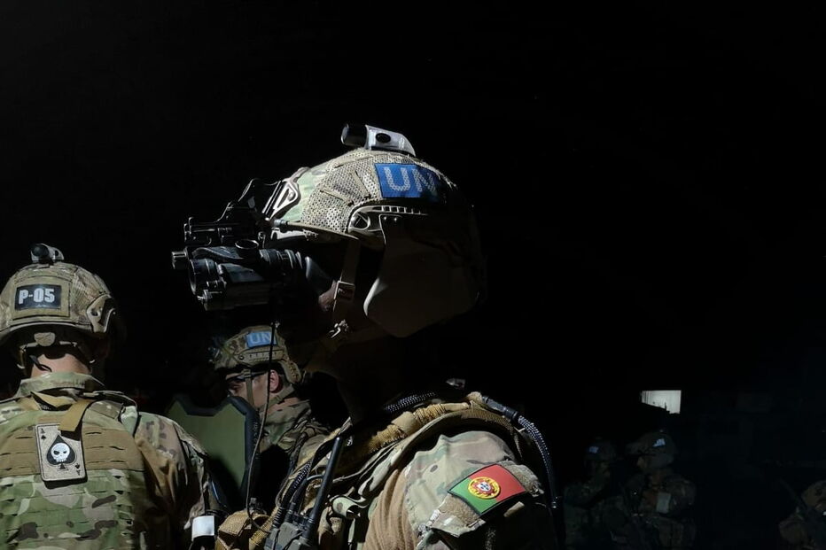 Pára-quedista portugueses em missão na República Centro Africana