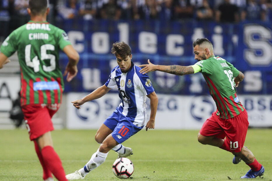 Jogo entre Marítimo e FC Porto