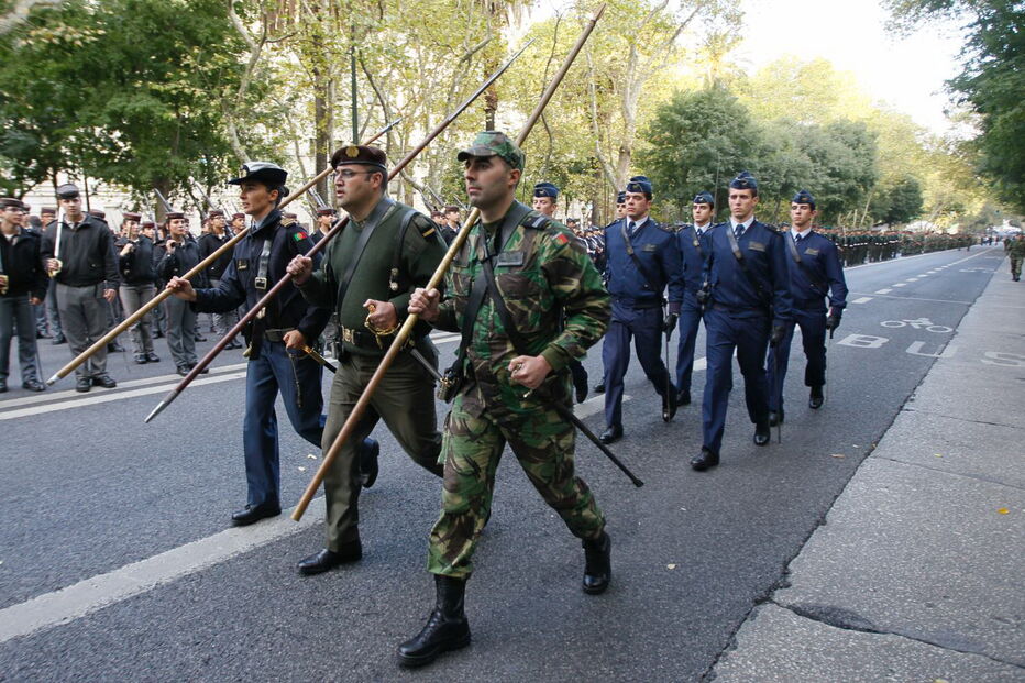 Ensaio do desfile de ‘snipers’ da Polícia 
