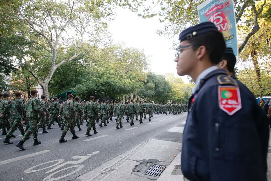 Ensaio do desfile de ‘snipers’ da Polícia 