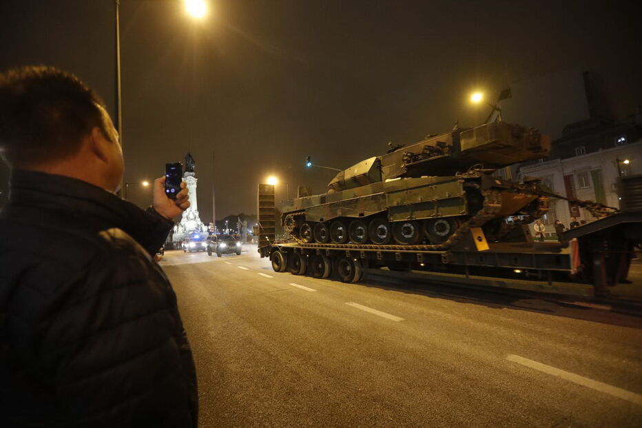 Ensaio do desfile de ‘snipers’ da Polícia 