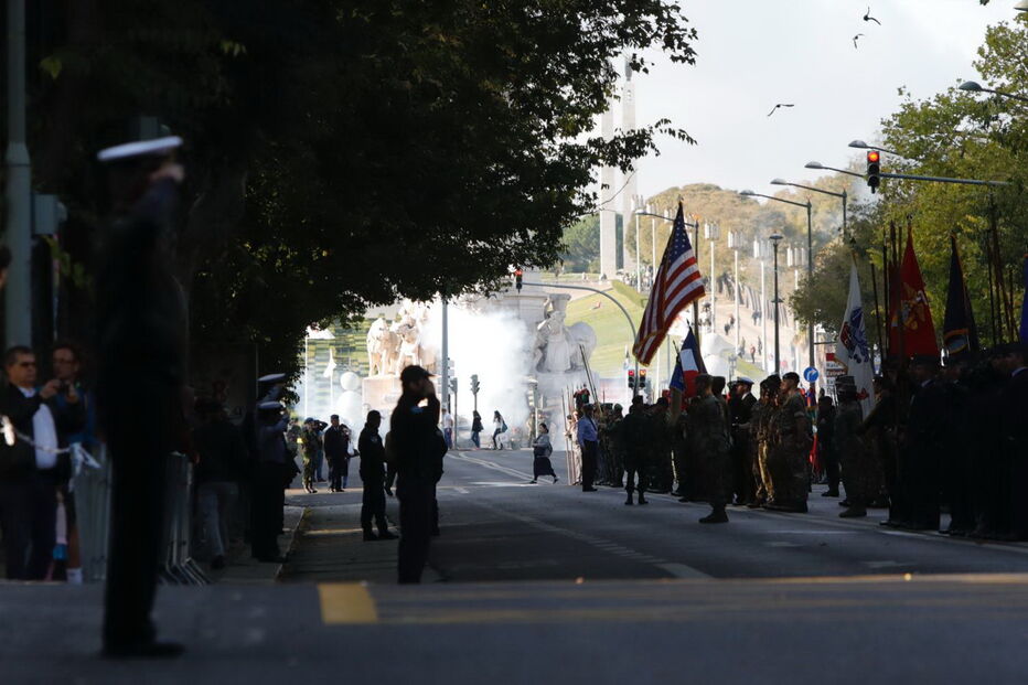 Ensaio do desfile de ‘snipers’ da Polícia 