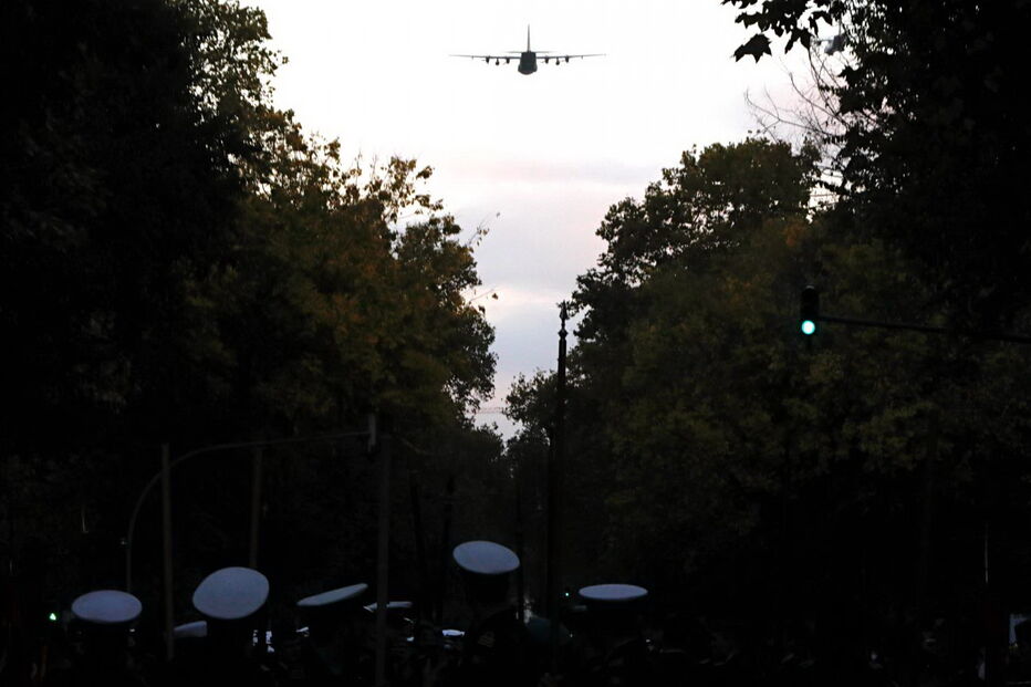 Ensaio do desfile de ‘snipers’ da Polícia 