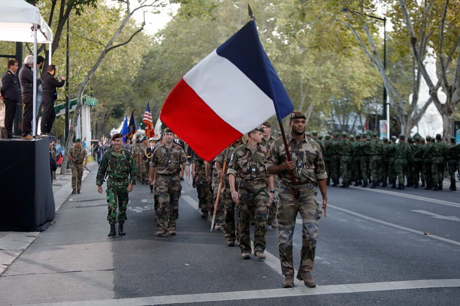 Ensaio do desfile de ‘snipers’ da Polícia 