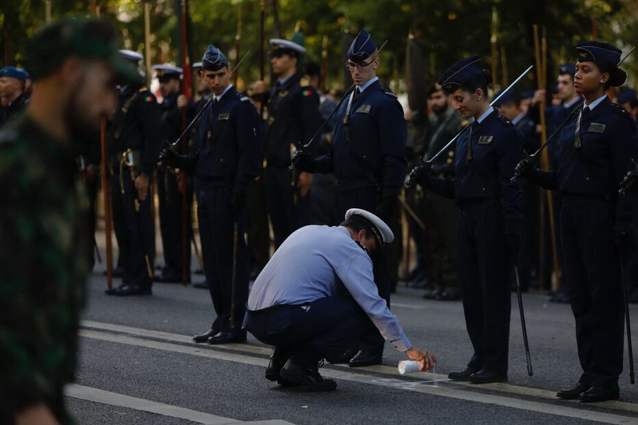 Ensaio do desfile de ‘snipers’ da Polícia 
