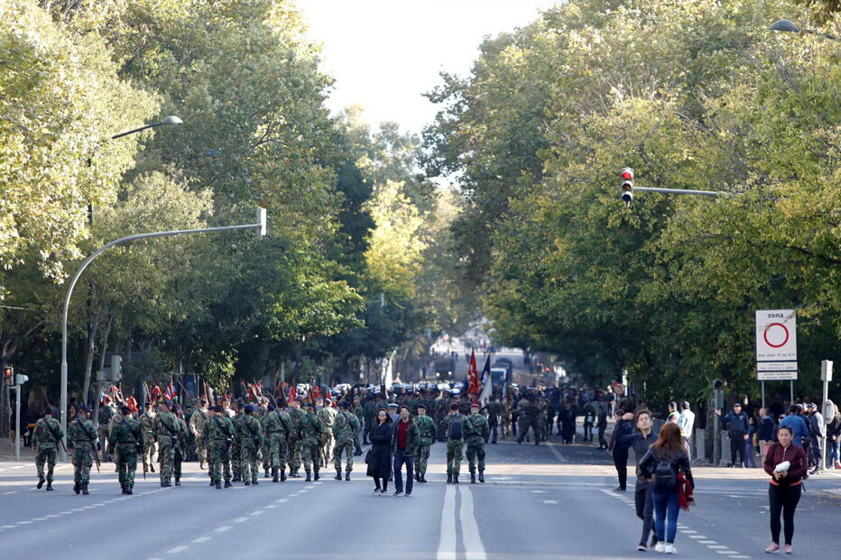 Ensaio do desfile de ‘snipers’ da Polícia 