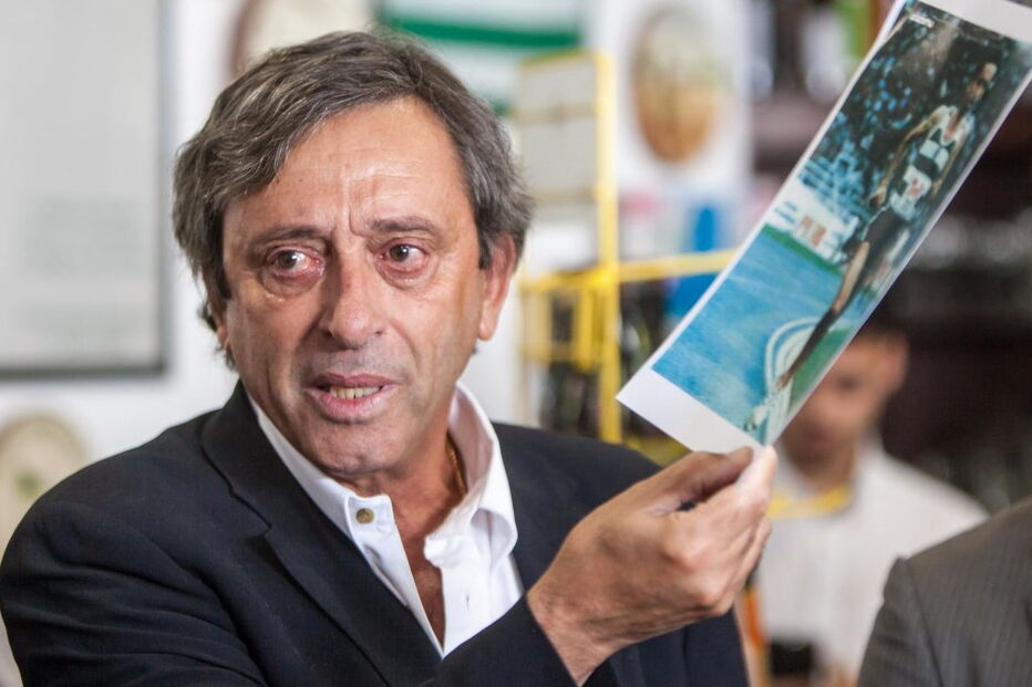 O antigo atleta Fernando Mamede
