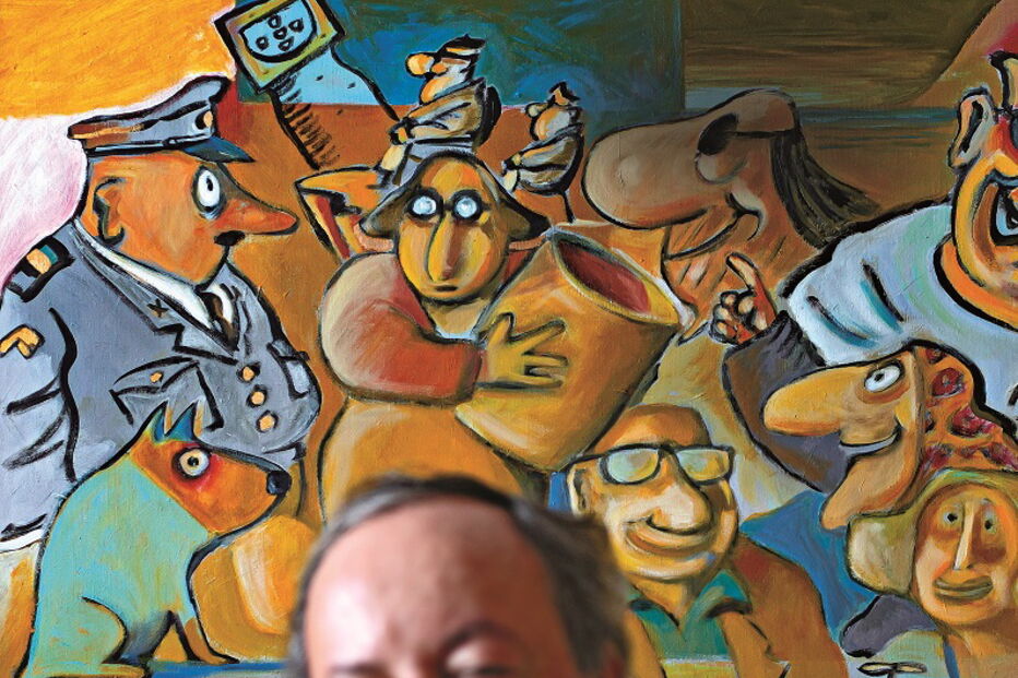 António Maia, cartoonista do Correio da Manhã, é um dos participantes do evento 