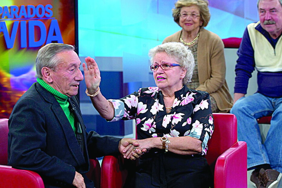 Delfim Fernandes reencontrou a sobrinha Isabel no programa 'Separados Pela Vida', da CMTV