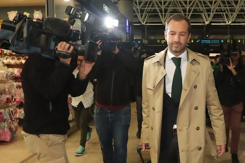 Frederico Varandas liderou comitiva do Sporting na viagem aos Açores