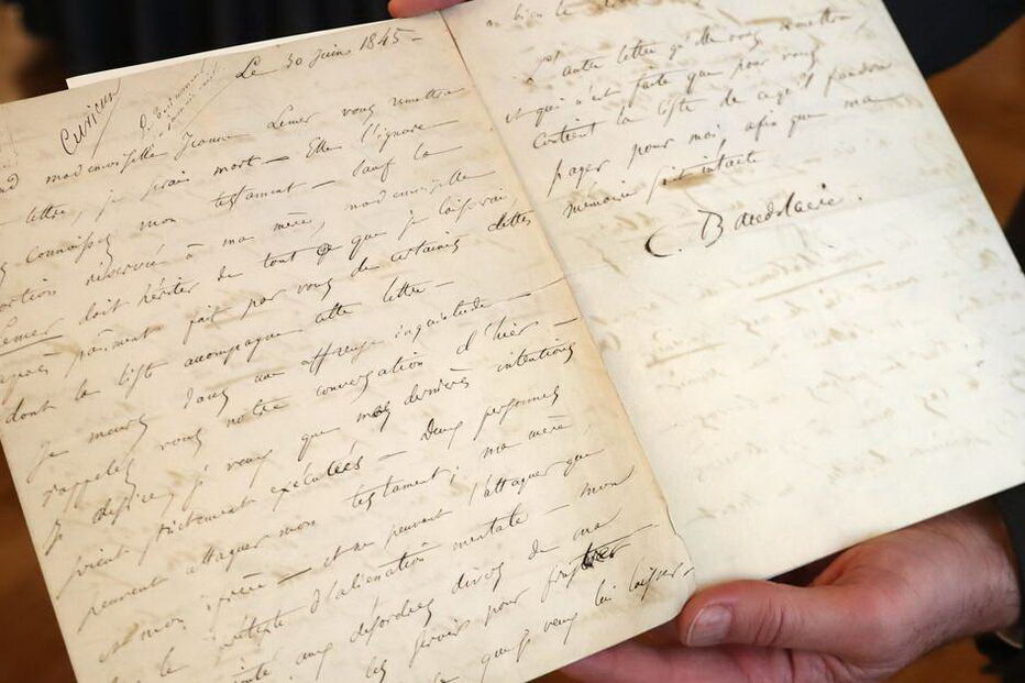 Carta de suicídio de Baudelaire, escrita aos 24 anos