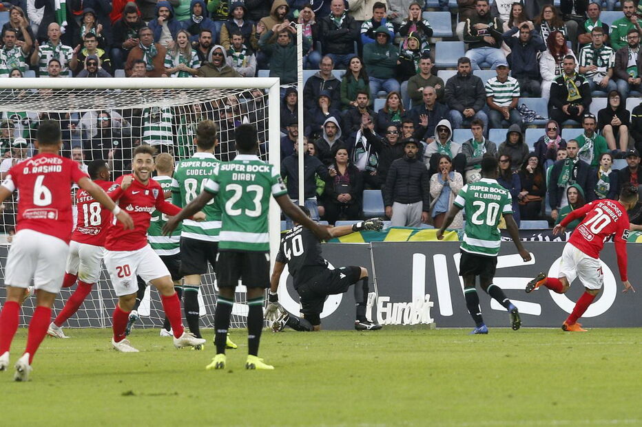  Jogo entre Santa Clara e Sporting