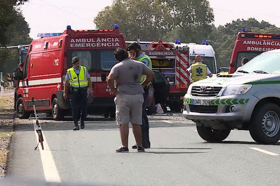 Despiste em Pegões matou pai e filho, em agosto de 2018