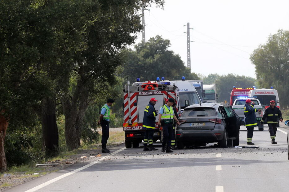 Despiste em Pegões matou pai e filho, em agosto de 2018