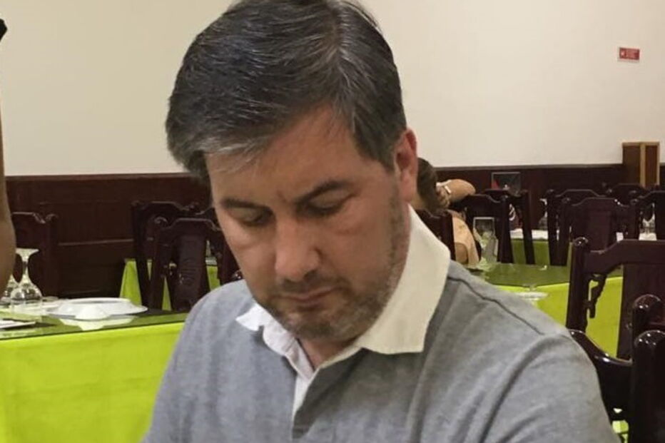 Bruno de Carvalho com a filha Leonor 