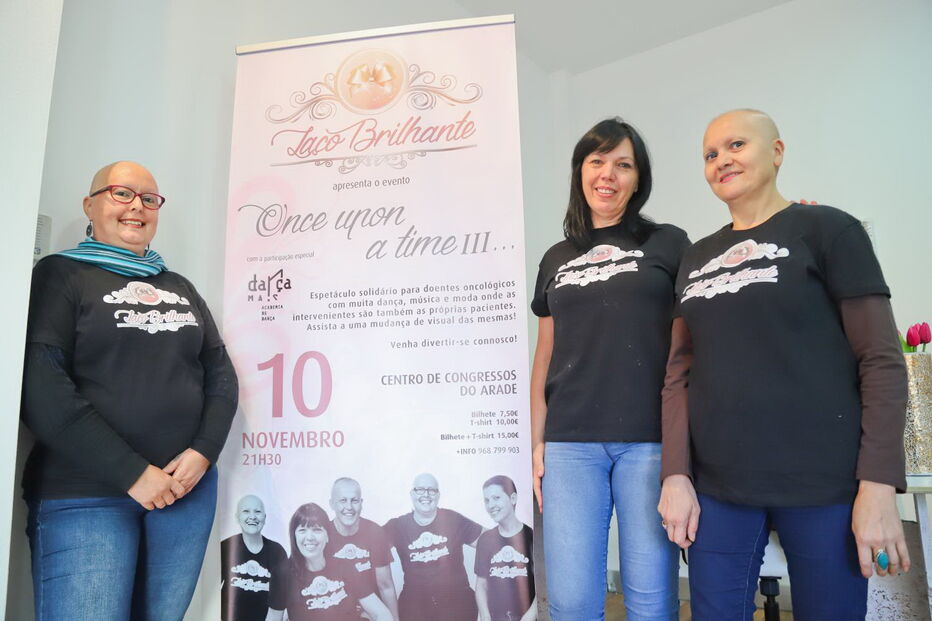  Nela Luís, Sónia Pacheco e Célia Jacinto participam em desfile de moda contra o cancro de mama