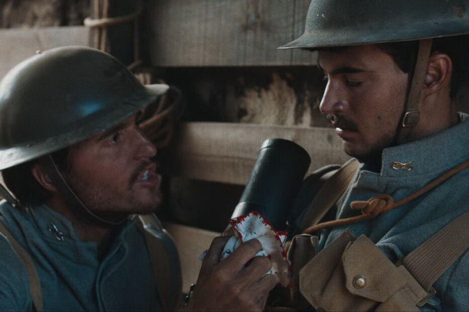 Cena da série da RTP 'Soldado Milhões'