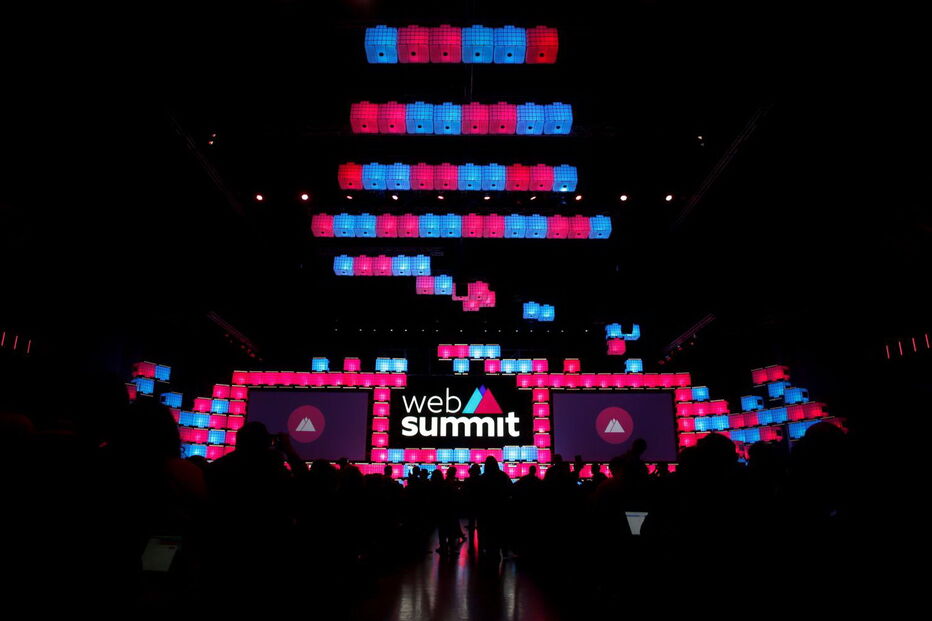 Palco da Web Summit 2018