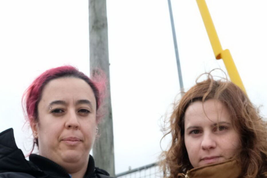 Andreia Lopes encontrou o gato por acaso. Marisa Paulo (esq.), da Qoasmi