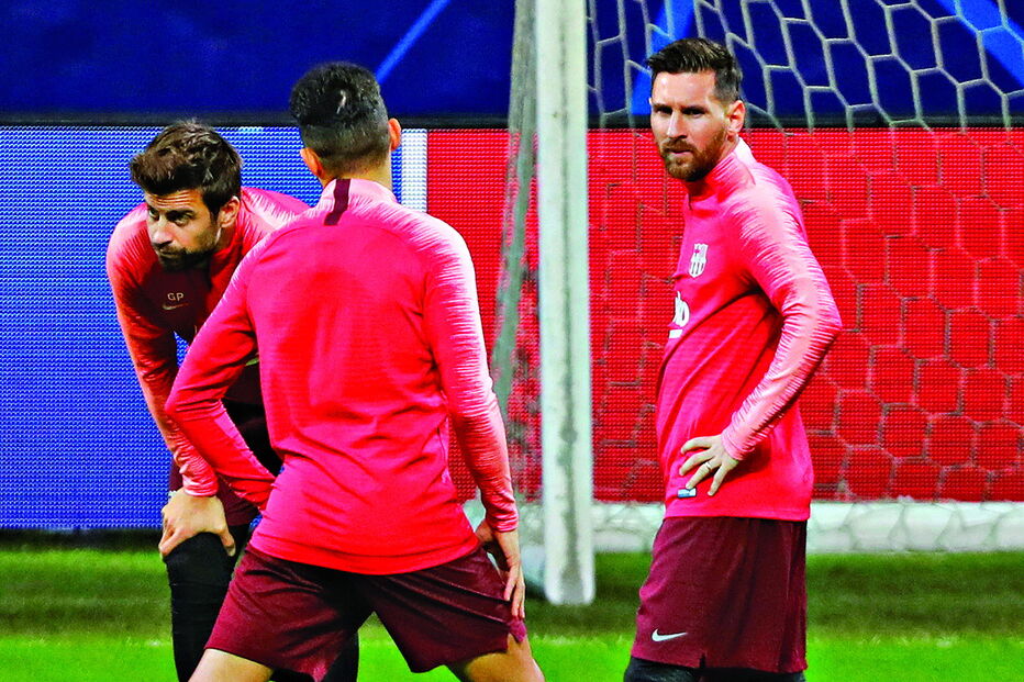 Argentino já trabalhou normalmente com os restantes companheiros após a recuperação em tempo recorde  