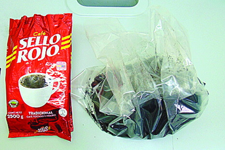Droga é dissimulada em café   