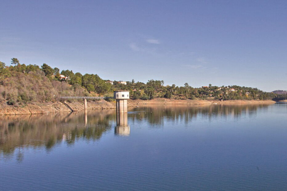 Castelo de Bode,  que abastece Lisboa, regista um volume  de 76,6% 
