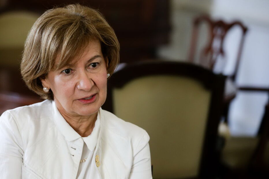 A secretária de Estado dos Negócios Estrangeiros, Teresa Ribeiro