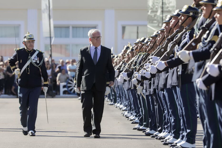 Eduardo Cabrita em cerimónia da GNR