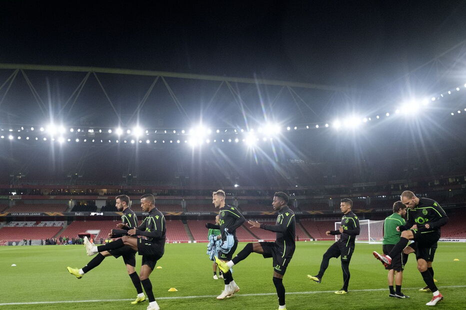 Jogadores do Sporting vão ter hoje o apoio nas bancadas de cerca de 5300 adeptos  