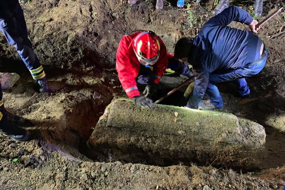 Cavalo resgatado de aqueduto em Arcos de Valdevez