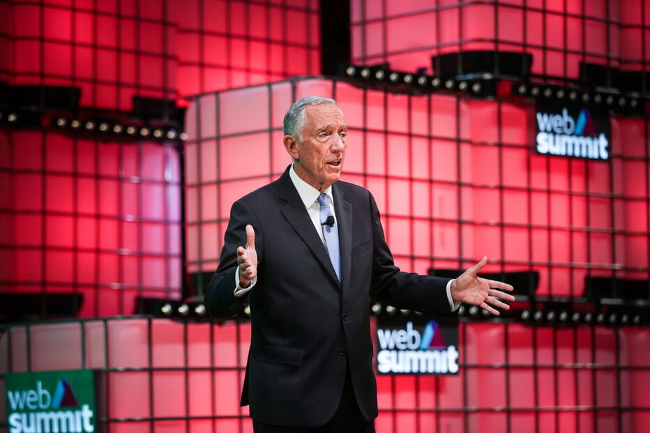 Marcelo na Web Summit