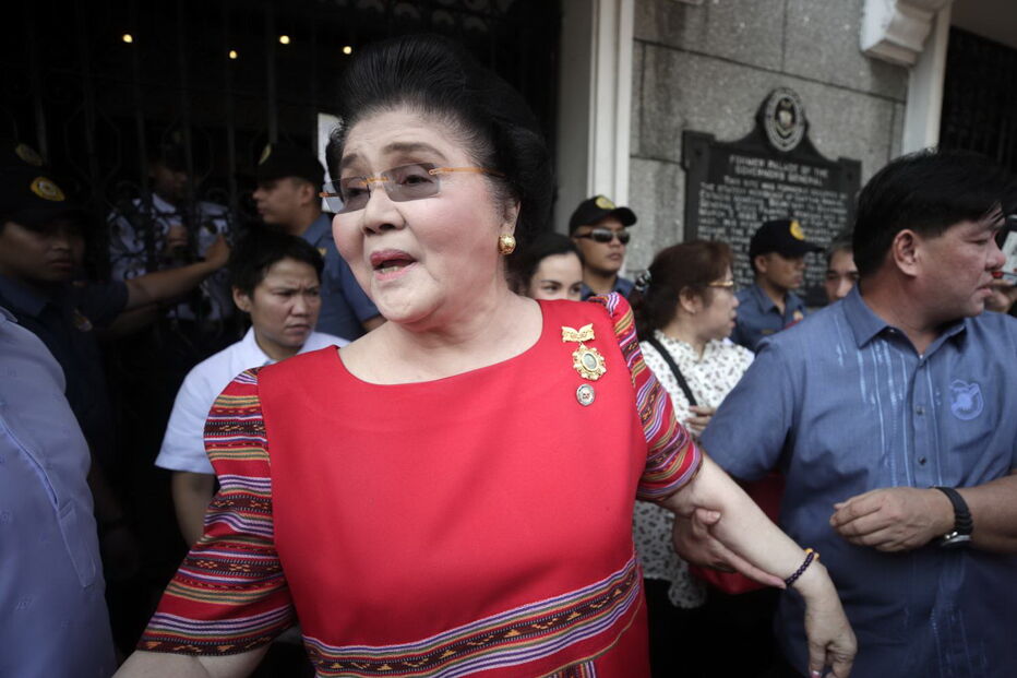 Imelda Marcos, antiga primeira-dama das Filipinas
