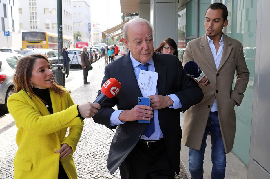 Pinto da Costa à entrada no DCIAP, em Lisboa