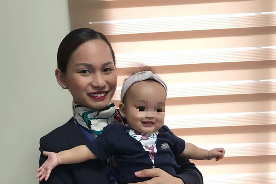 Patrisha Organo e a filha, Jade